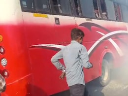 धार में चलती बस से उठा धुआं: यात्रियों में मचा हड़कंप, ड्राइवर की सूझबूझ से टला बड़ा हादसा