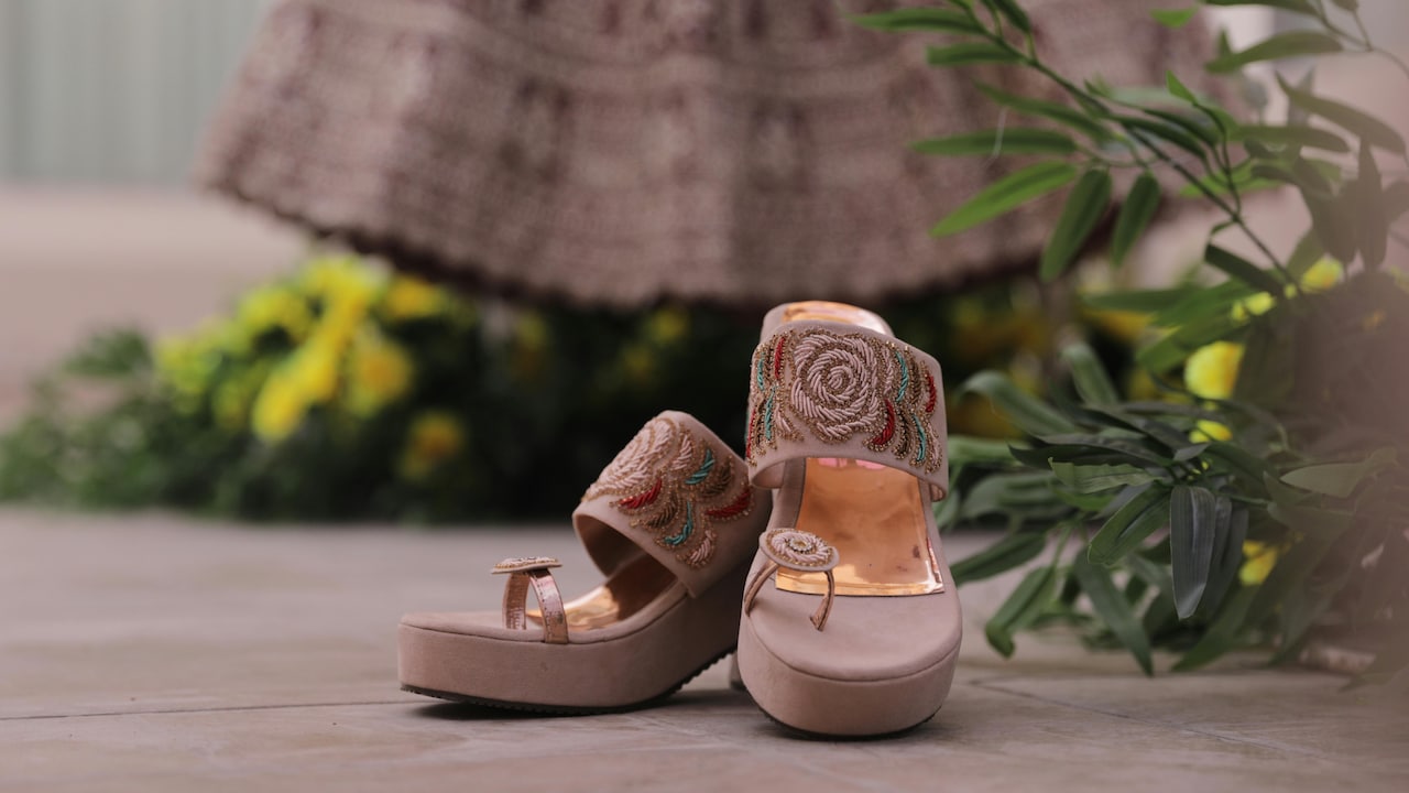 How To Pick Wedding Footwear That Does Not Sink Into Grass