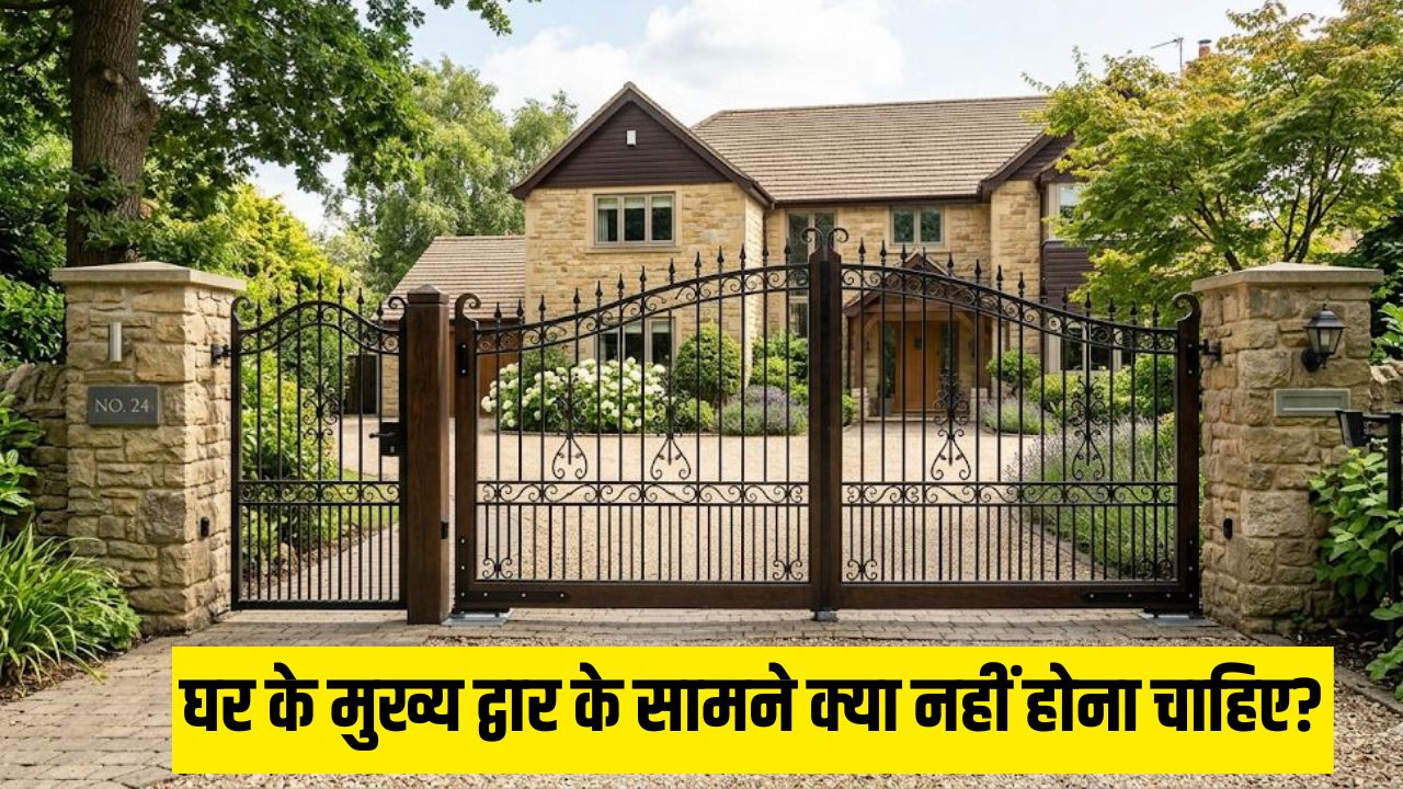 वास्&zwj;तु के अनुसार नेम प्लेट पर क्या लिखा होना चाहिए? यहां जान&zwj;िए प्रवेश द्वार पर क्या लगाना चाहिए