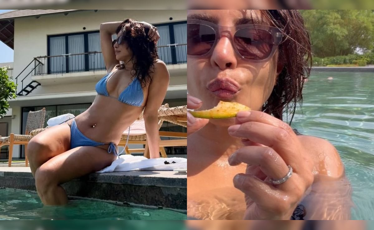 Inside Priyanka Chopra's Sunday Dump: Bikini Glam, Raw Mango Treat To Video Call With Nick Jonas And Malti