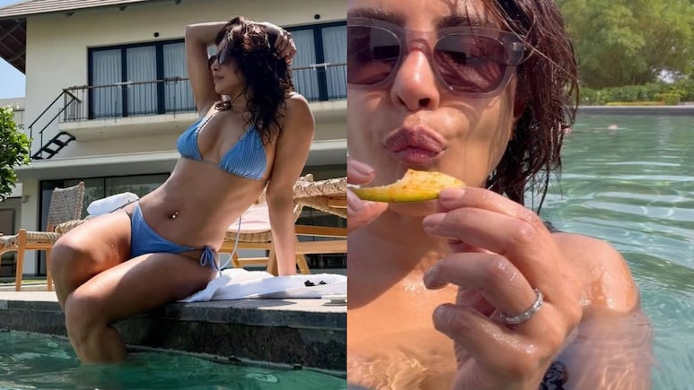 Inside Priyanka Chopra's Sunday Dump: Bikini Glam, Raw Mango Treat To Video Call With Nick Jonas And Malti