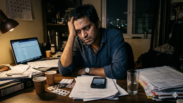 Chronic stress can cause issues with gut and heart health
