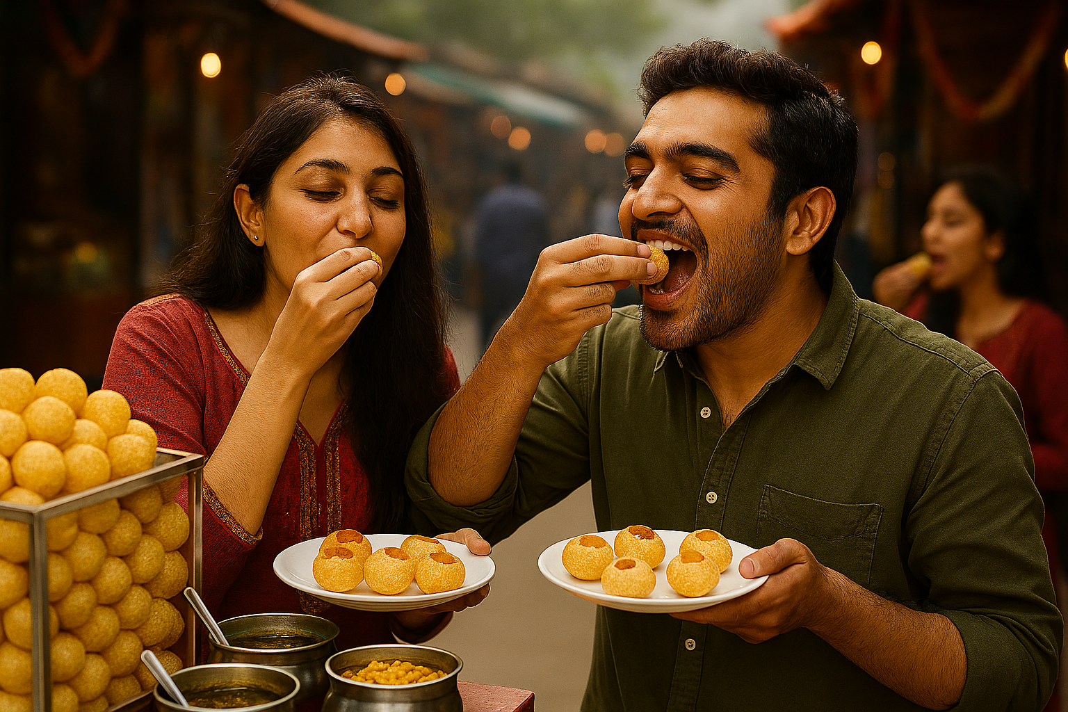 Aur Teekha To Sukha Lovers, Every Golgappa Stall Has These 8 Types Of People