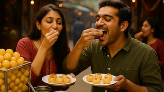 Aur Teekha To Sukha Lovers, Every Golgappa Stall Has These 8 Types Of People