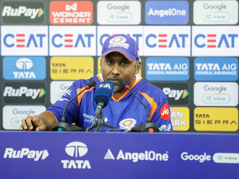 "We Knew The Danger": Mahela Jayawardene's Honest Admission After MI's Loss vs RR