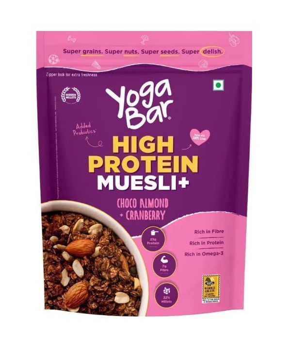 Click here to buy:  Yogabar High Protein Muesli