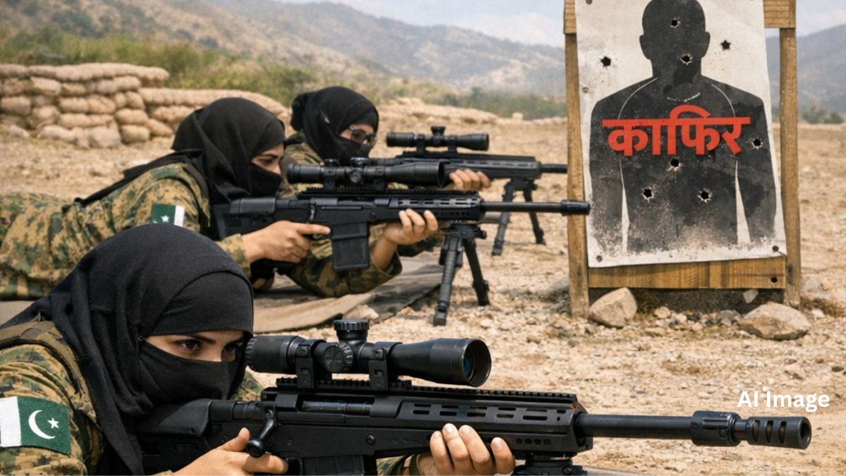 'खवातीन' विंग, स्नाइपर राइफल ट्रेनिंग और टारगेट पर 'काफिर'... पाकिस्&zwj;तान की खौफनाक साजिश का पर्दाफाश