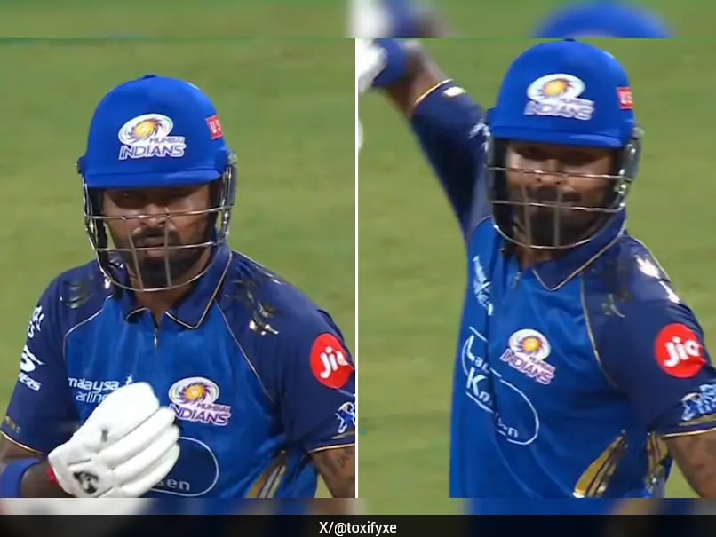 Video: Hardik Fumes At Fan, Signs Of IPL Captaincy Pressure Clearly Visible