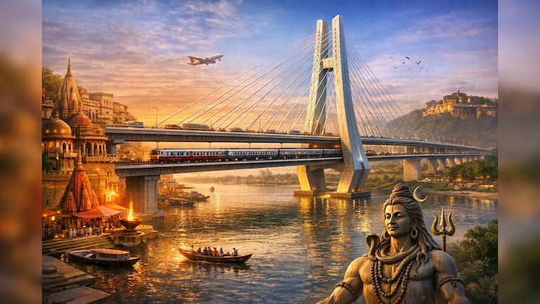 बनारस को मिलेगा सबसे चौड़ा डबल डेकर 'सिग्नेचर ब्रिज'! पीएम मोदी के आने से पहले सीएम योगी कल पहुंचेंगे काशी
