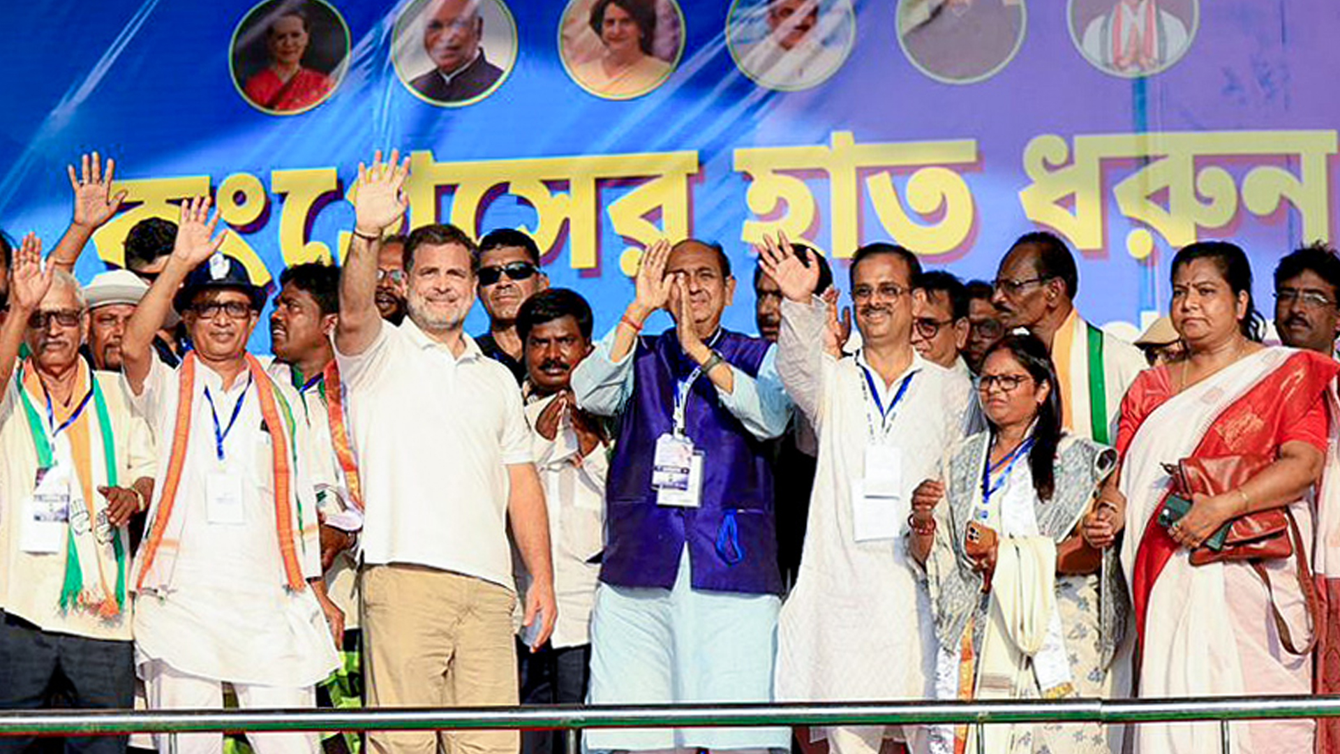 'Main Fight is Congress vs BJP': Rahul Gandhi Slams Mamata Banerjee In Bengal