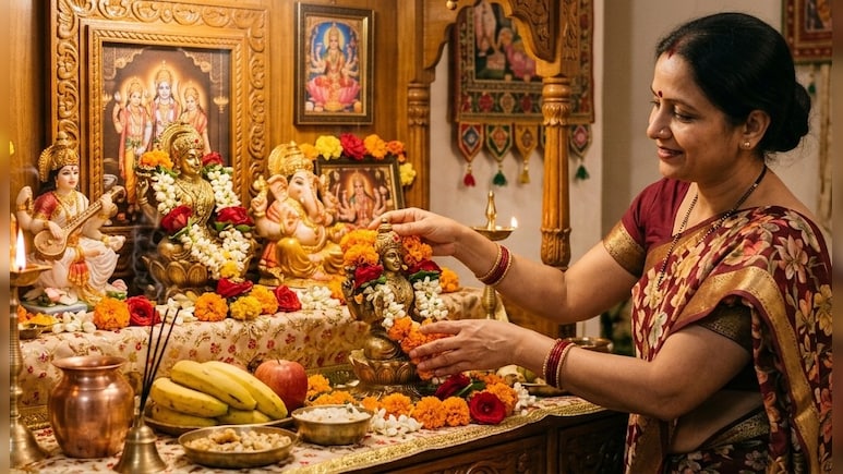 पूजा के आखिर में क्यों चढ़ाए जाते हैं फूल, जानिए मंत्र पुष्पांजलि का महत्व