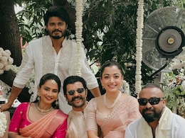 Rashmika Mandanna Beams With Joy In Viral Pic With Vijay Deverakonda At A Wedding