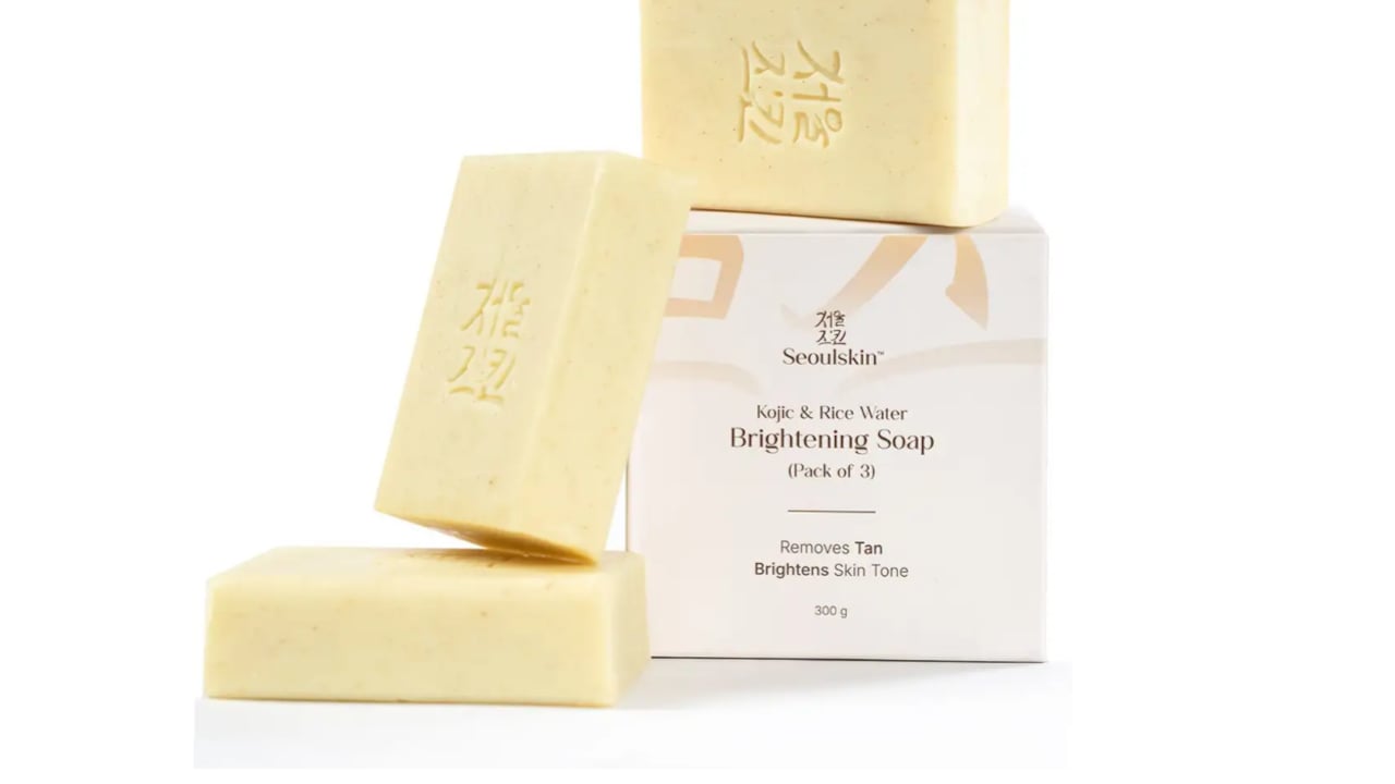Click to buy Seoulskin Kojic & Rice Water Brightening Soap