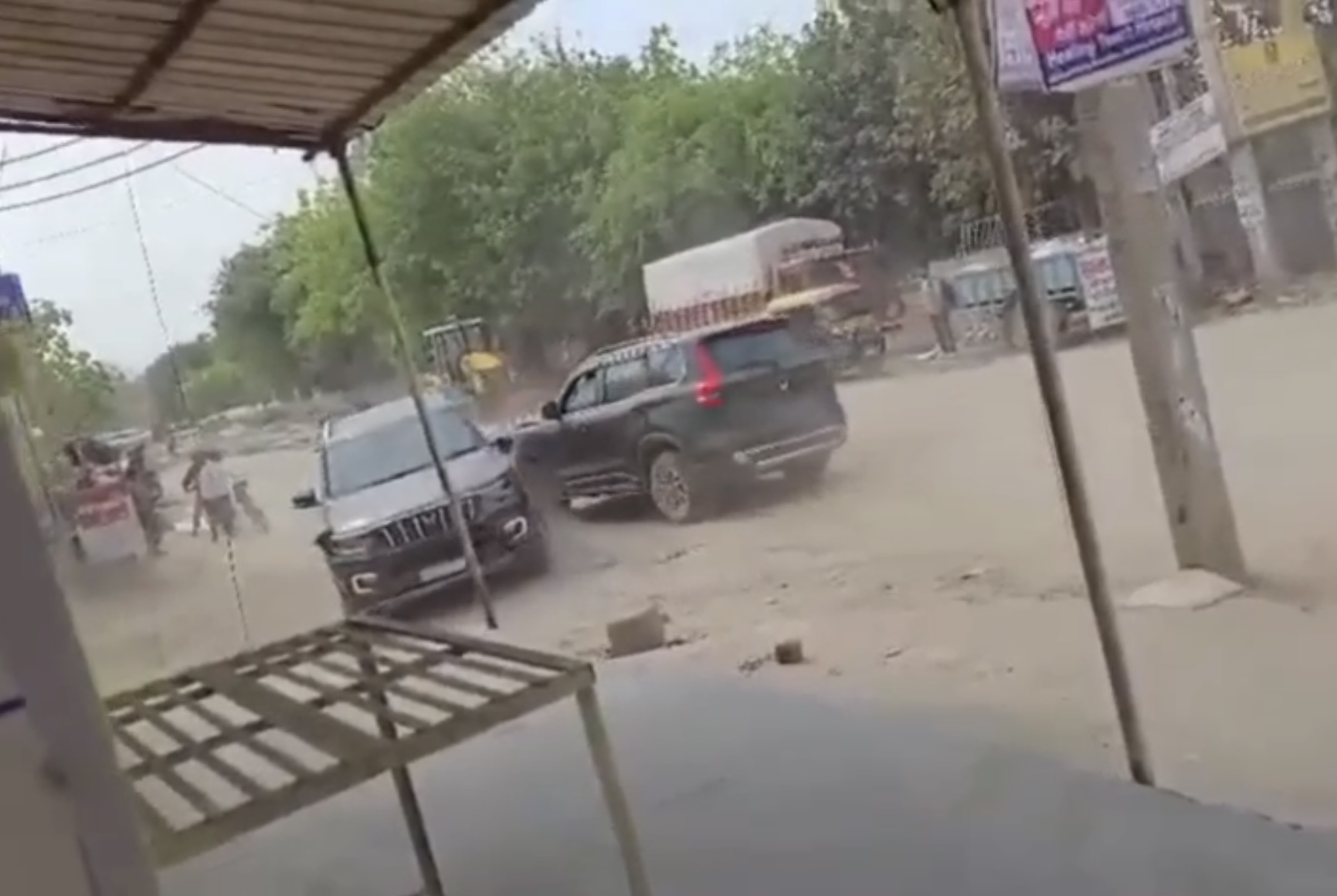 2 Scorpio SUVs Ram Each Other In Gurugram, Road Rage Video Goes Viral