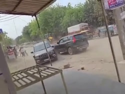 2 Scorpio SUVs Ram Each Other In Gurugram, Road Rage Video Goes Viral