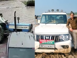 Madhya Pradesh Officer Trying To Stop Illegal Sand Mining Run Over By Tractor
