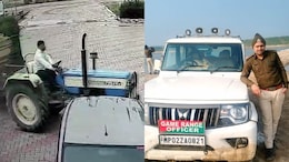 Madhya Pradesh Officer Trying To Stop Illegal Sand Mining Run Over By Tractor