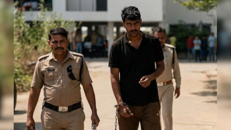 सेज यूनिवर्सिटी कैंपस में फायरिंग का मामला: मुख्य आरोपी गिरफ्तार, पुलिस ने निकाला जुलूस