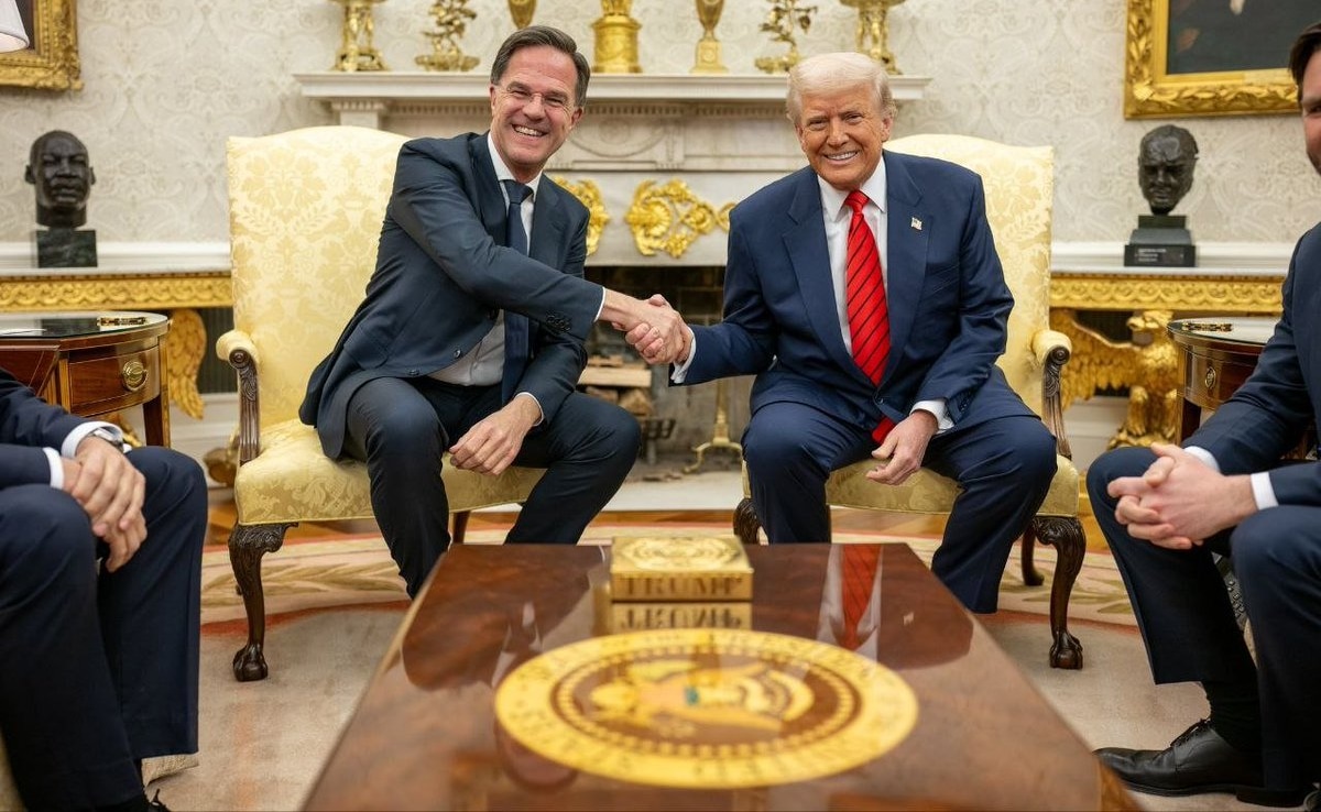 donald trump mark rutte meeting white house donald trump mark rutte meeting white house