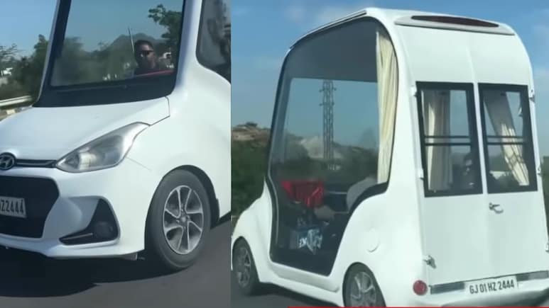 जुगाड़ हो तो ऐसा! छोटी सी Grand i10 को बना दिया 5-स्टार बेडरूम, Video देखकर रह जाएंगे दंग