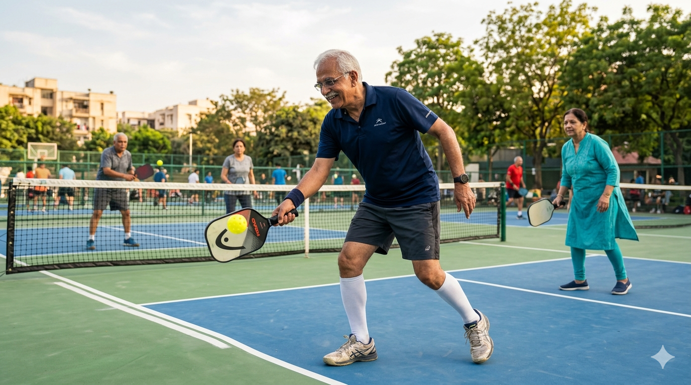 Pickleball Surge in India: Concrete Courts Linked To Rising Injuries
