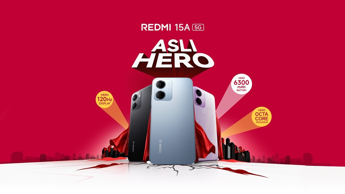 Redmi 15A 5G की सेल शुरू, जानें कितने में मिल रहा 6300mAh बैटरी वाला फोन