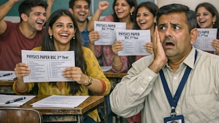 Paper Leak: कॉलेज ने ही कर दिया पेपर लीक, एग्जाम से पहले परीक्षार्थियों को थमा दिया फिजिक्स का प्रश्न पत्र