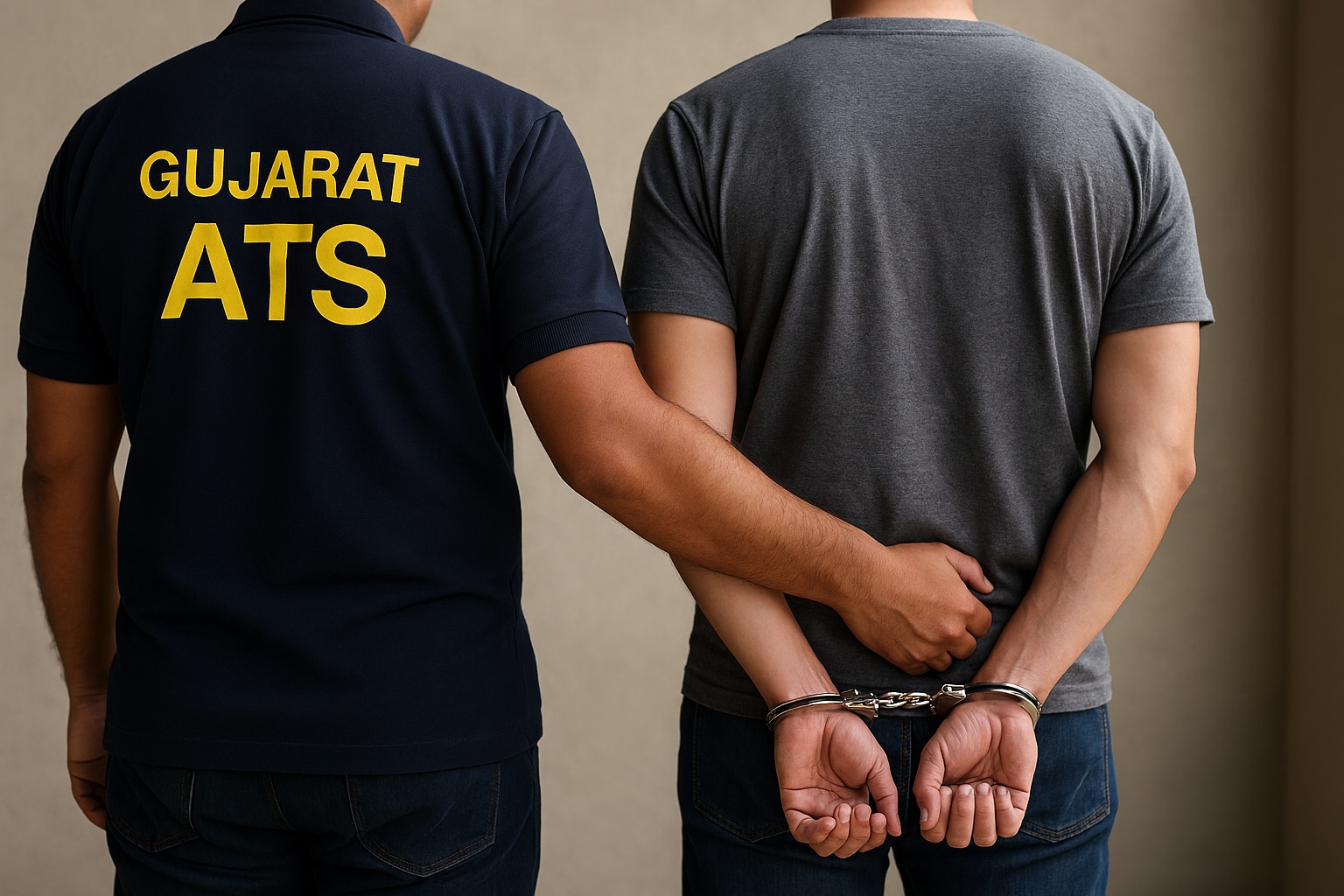 गुजरात ATS ने शहजाद भट्टी गैंग के सदस्य को दबोचा, पंजाब ग्रेनेड तस्करी मामले में गिरफ्तारी