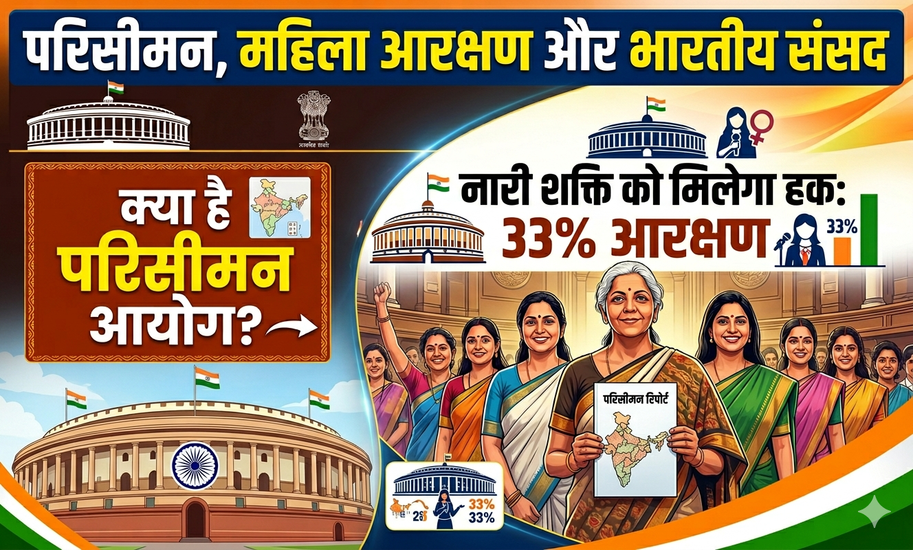 क्या है डिलिमिटेशन बिल? सरकार ने दिया 50% वाला फार्मूला, परिसीमन से क्या विपक्ष गणित गड़बड़ाएगा