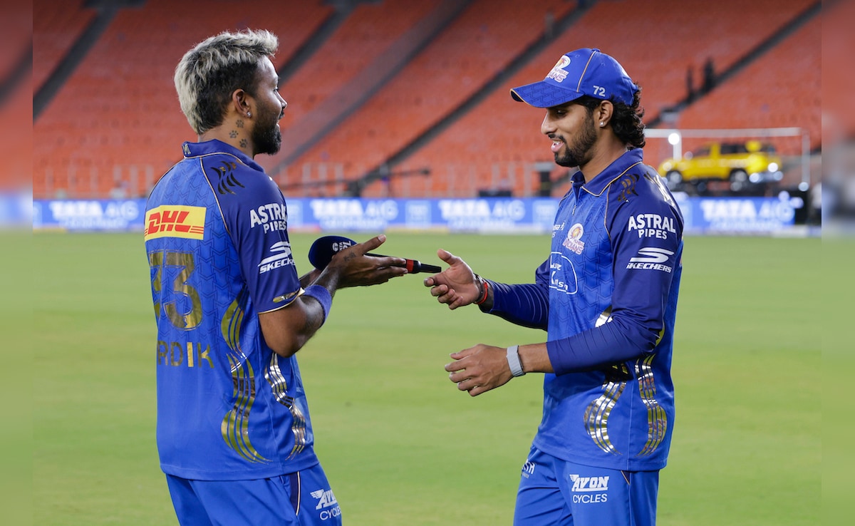 Hardik Pandya Reveals What He Told Tilak Varma During GT vs MI Game That Triggered A 45-Ball Ton