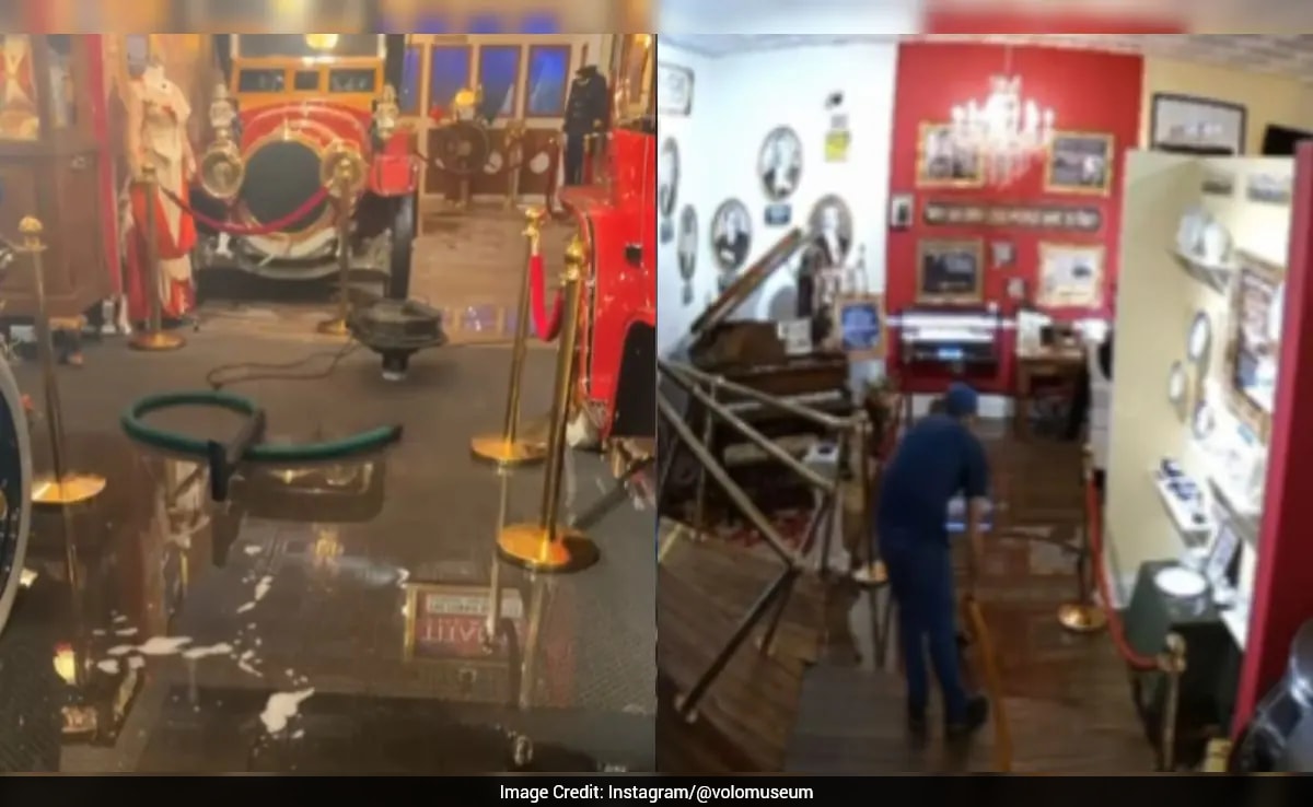 Titanic Exhibit At US Museum Floods On Anniversary Of Ship’s Sinking, Staff...