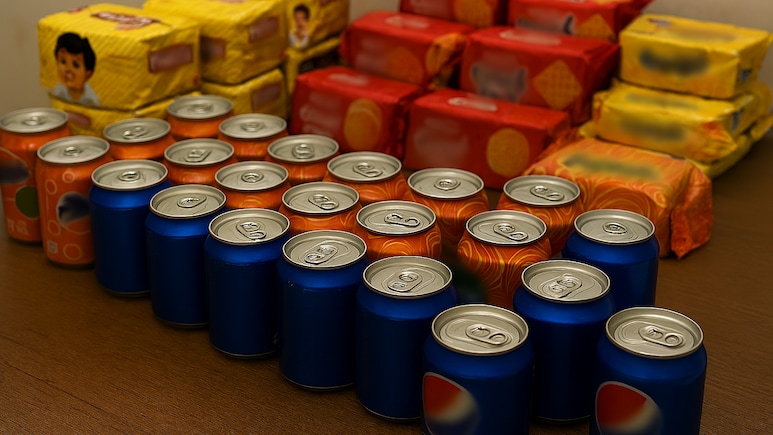 दिल्ली: थिनर से एक्सपायरी डेट मिटा बेच दे रहे थे खाने-पीने का सामान, पुलिस ने किया भंडाफोड़, 3 को दबोचा