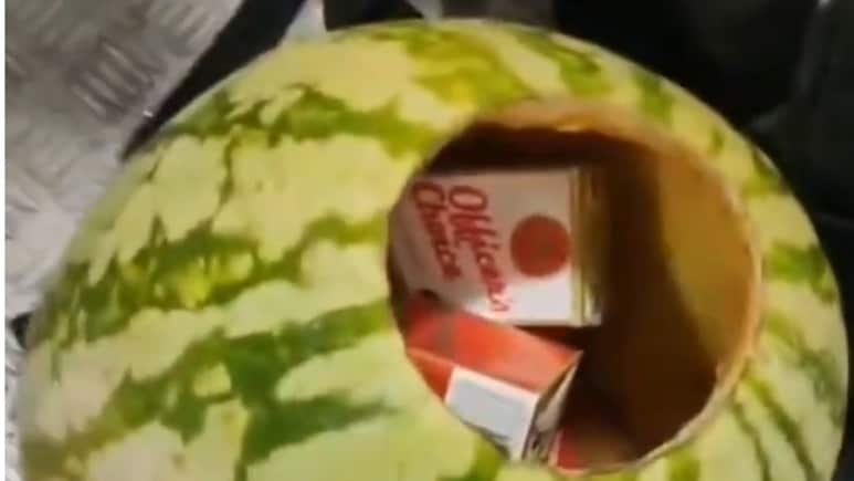 बिहार में शराब तस्करी का नया प्लान, शातिरों ने अब बनाया तरबूज को जरिया