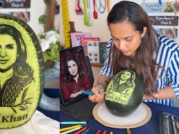 Video: Artist Carves Farah Khan's Face On Watermelon, Filmmaker Reacts