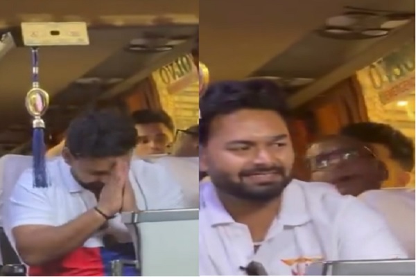 टीम के मालिक गोयनका का नाम सुनते ही ऋषभ पंत ने जोड़ लिए हाथ, वायरल हुआ रिएक्शन