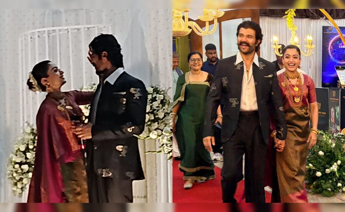 Latest Pics From Vijay-Rashmika's Kodagu Reception Are Full Of Love And Tradition