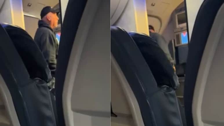 Viral Video: Delta Passenger Tries To Open Cabin Door As The Flight Taxies For Take-Off