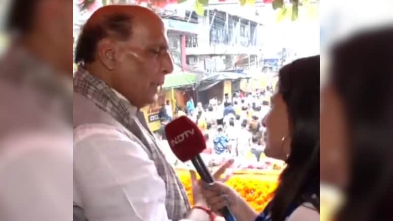 "Unfortunate": Rajnath Singh On Mamata Banerjee's "200 Cars Of CRPF Men" Remark