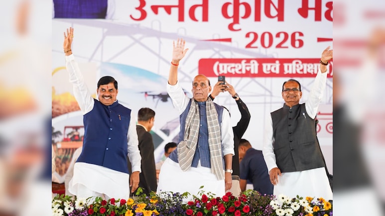 'MP की माटी में कुछ तो खास है'; उन्नत कृषि महोत्सव रायसेन में राजनाथ, किसानों को लेकर मोहन-शिवराज ने ये कहा