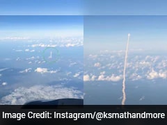 Watch: Woman Captures Video Of Artemis II Launch From Plane, NASA Reacts