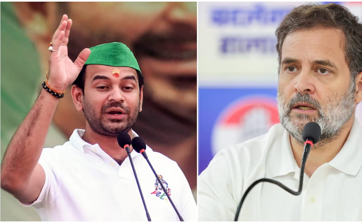 'राहुल गांधी से पार्टी नहीं चल पाएगी, प्रियंका को सौंपें कमान...', तेज प्रताप ने कांग्रेस लीडरशिप पर उठाए सवाल