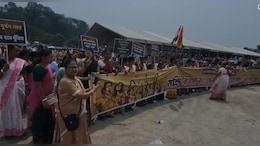 BJP Leads Big Protest Against Opposition in Guwahati Over Women's Quota Bill