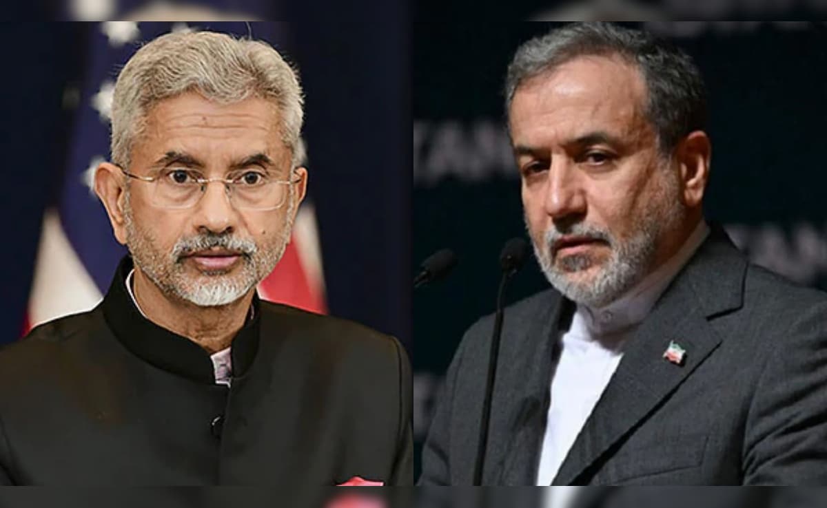 ईरान के विदेश मंत्री अराघची ने जयशंकर को किया फोन, पश्चिम एशिया के मौजूदा हालात पर हुई बात