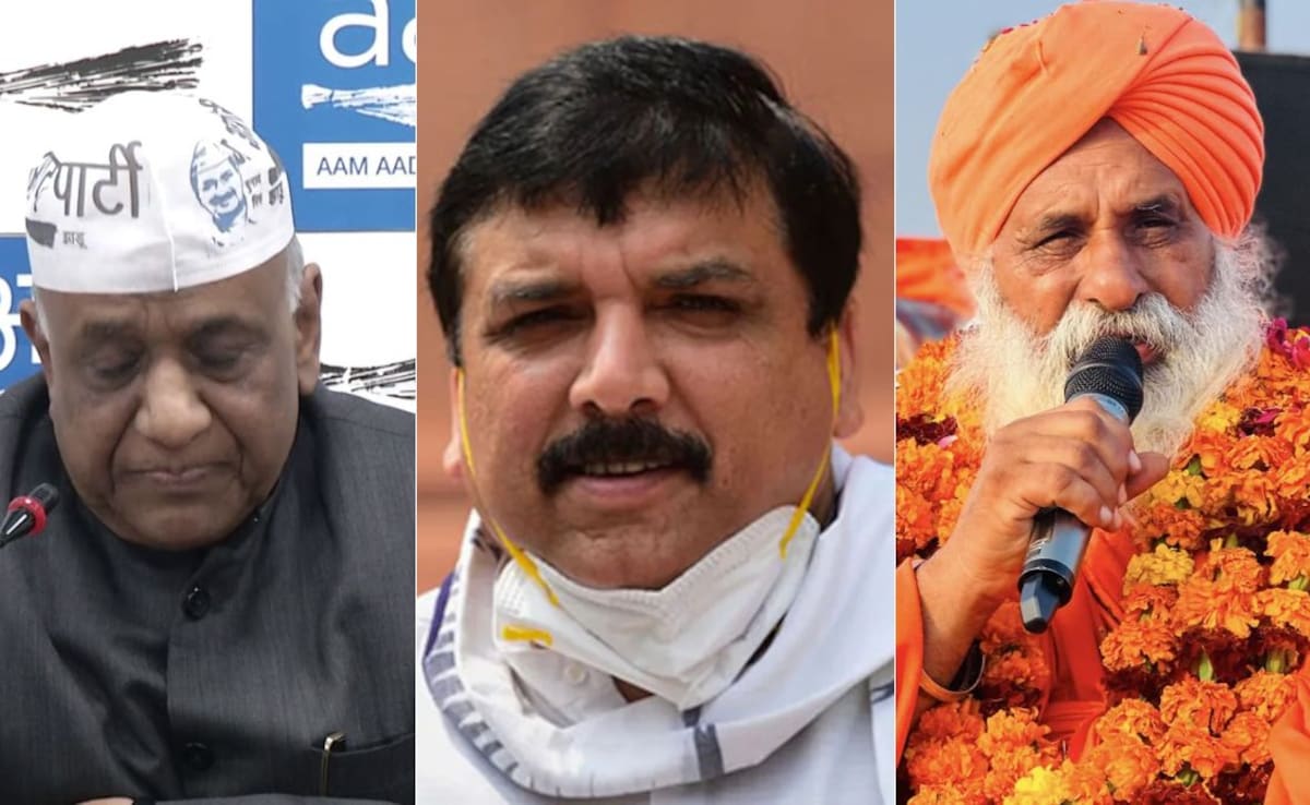 The 3 That Stayed: These Are AAP's Remaining Rajya Sabha MPs