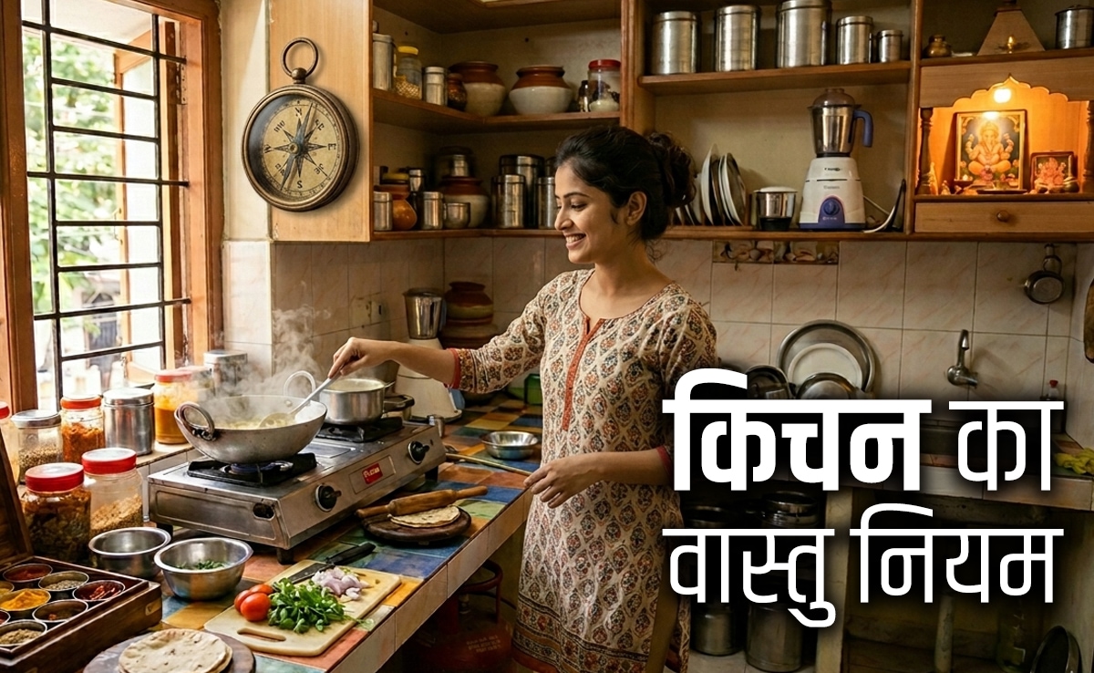 Kitchen Vastu Tips: घर की रसोई से जुड़ा है आपकी सेहत और सौभाग्य का कनेक्शन, जानें किचन का पूरा वास्तु शास्त्र