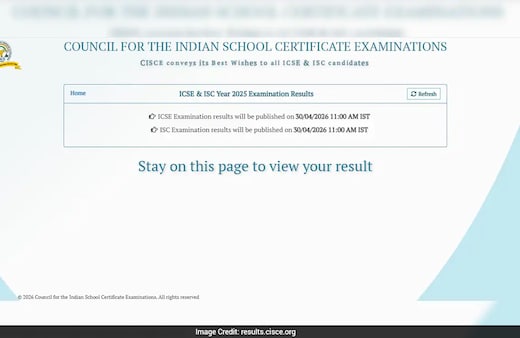 ICSE, ISC Result 2026 LIVE: CISCE कक्षा 10वीं और 12वीं के नतीजे आज सुबह 11 बजे होंगे जारी