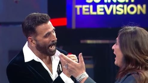 अर्चना पूरन सिंह हैं कंजूस! 'कंजूसी' पर दी सफाई तो अक्षय कुमार ने ली चुटकी, एक्ट्रेस बोलीं- साबित करके दिखाओ