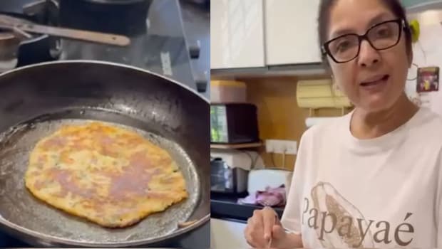 Neena Gupta Makes Handvo Cheela For Granddaughter Matara