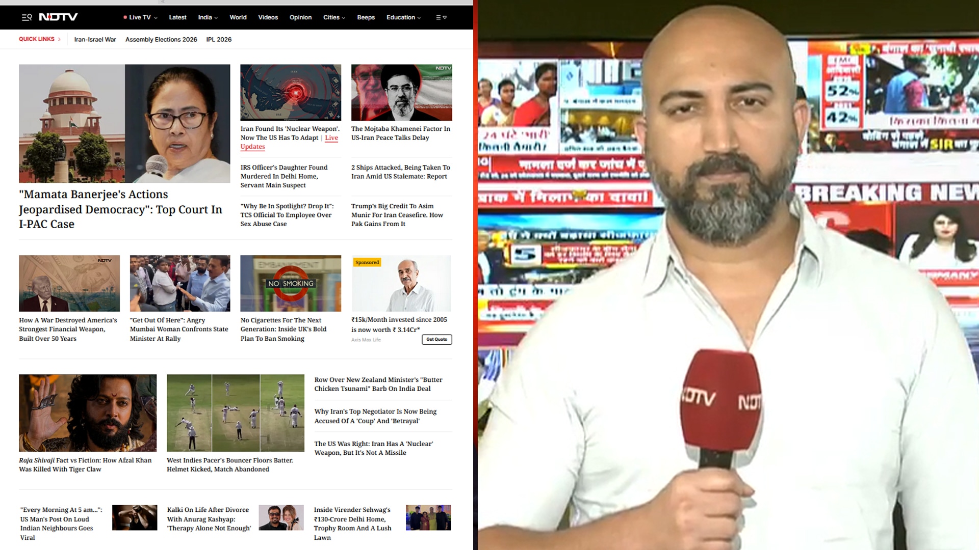 NDTV Tops India's Digital News Charts, No.1 English News Website for 3 Months Straight