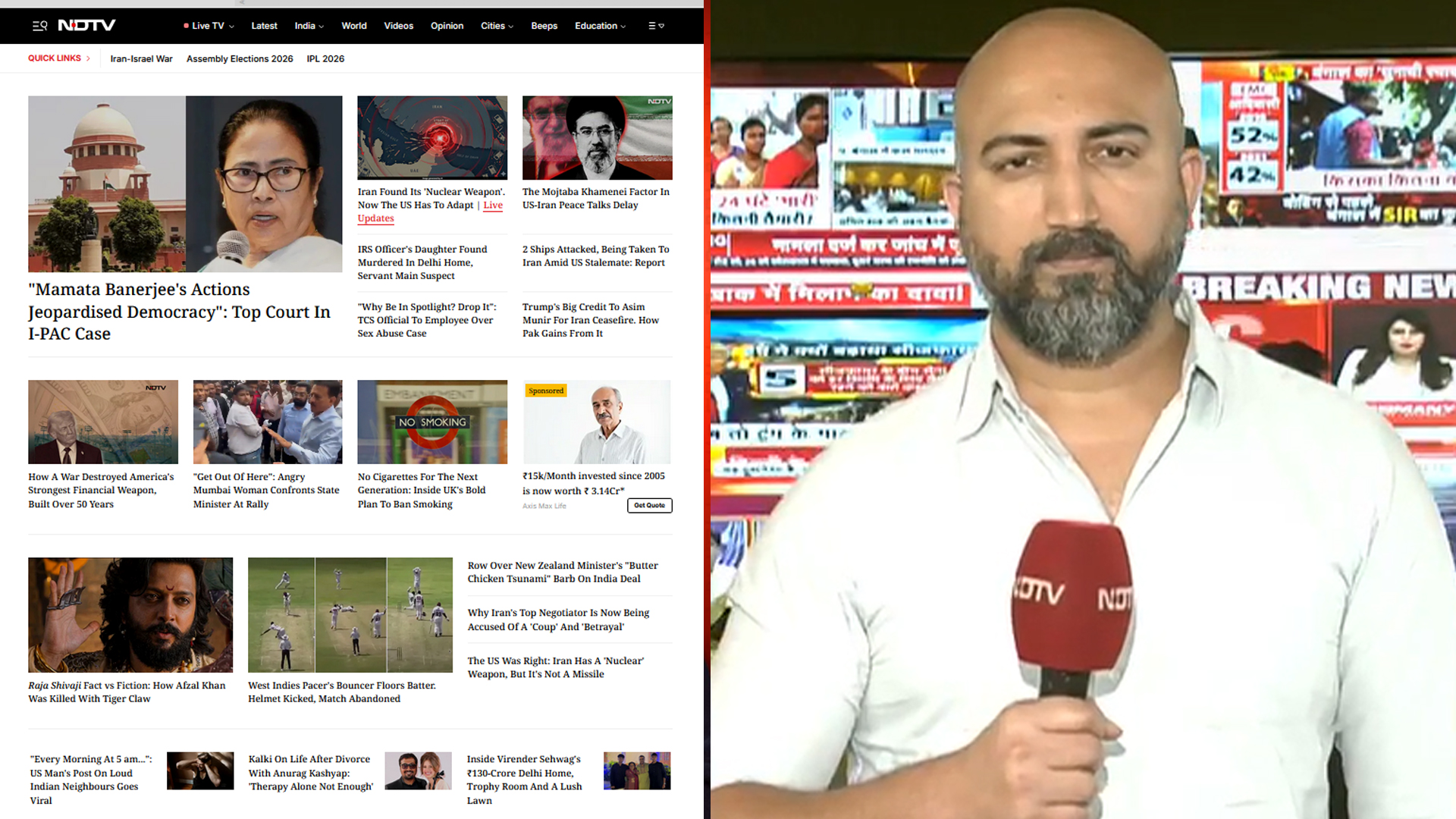 NDTV Tops India's Digital News Charts, No.1 English News Website for 3 Months Straight